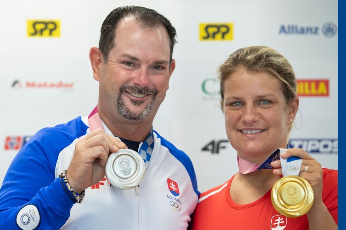 Rory Sabbatini a Zuzana Rehák Štefečeková po návrate z Tokia.