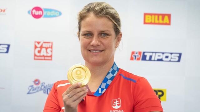 Zuzana Rehák Štefečeková získala najcennejší kov na olympiáde v Tokiu.