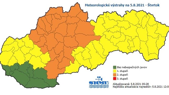 Meteorologické výstrahy