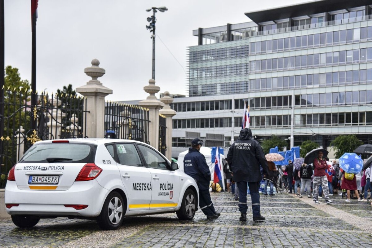 Protest v Bratislave