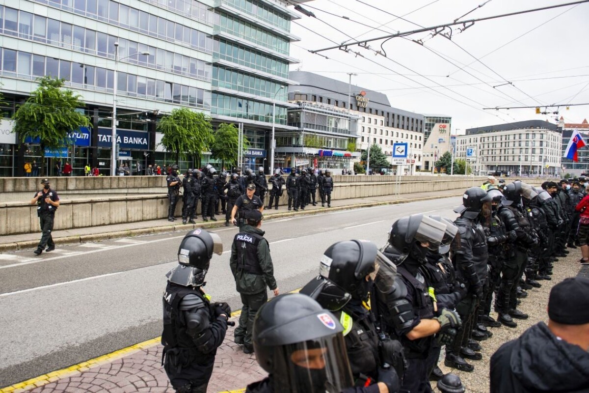 Protest v Bratislave