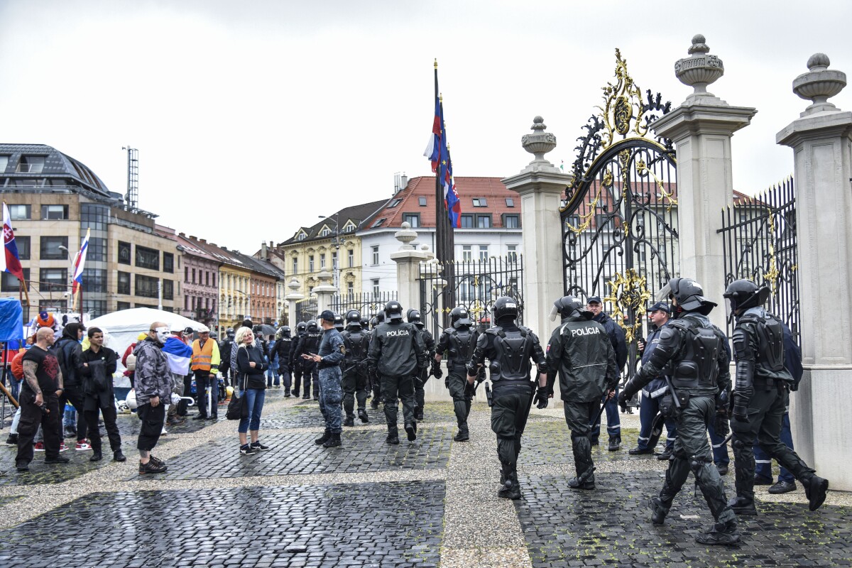 Protest v Bratislave