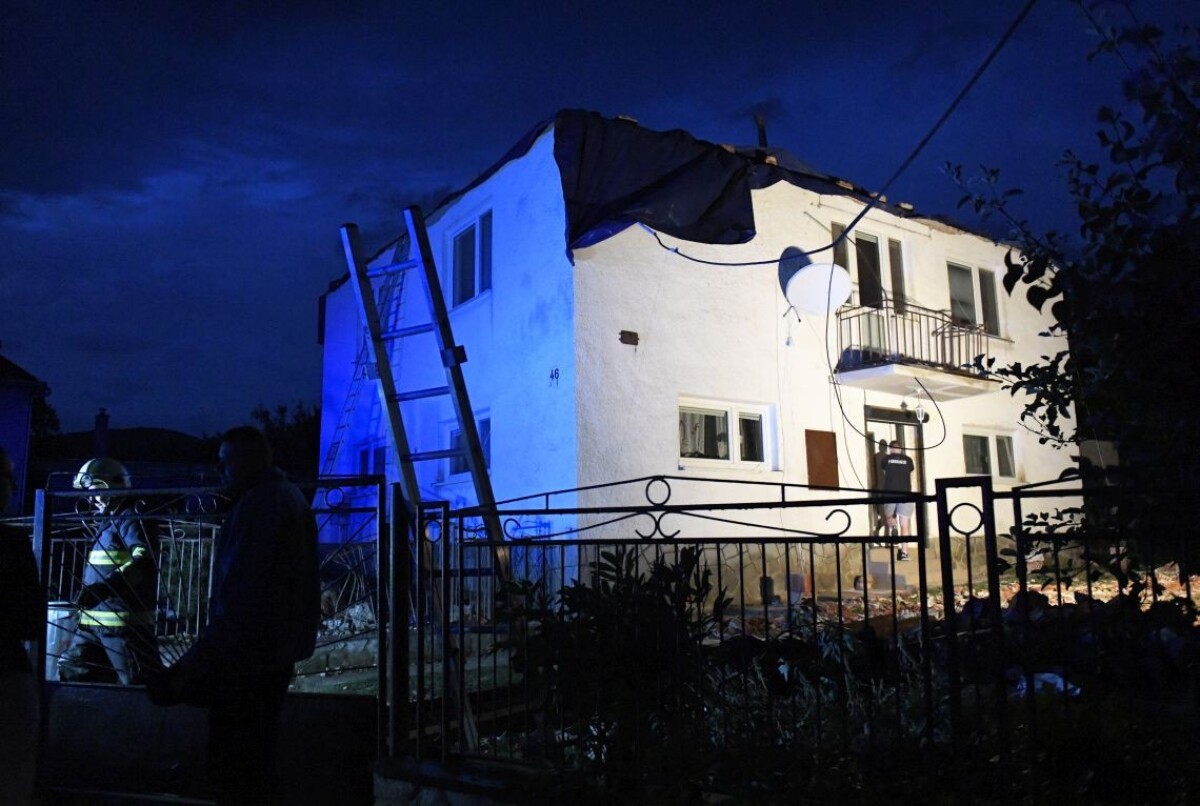 Obcou Petkovce sa prehnalo tornádo