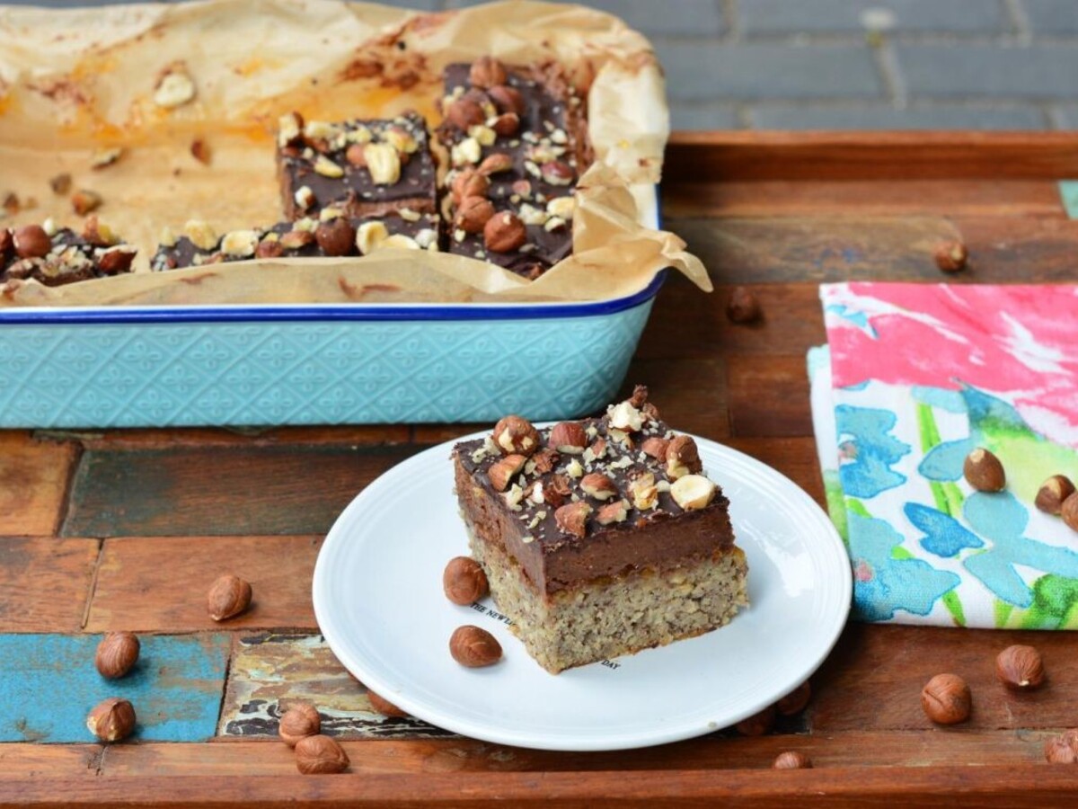 RECEPT Slávnostný orieškovo čokoládový koláč