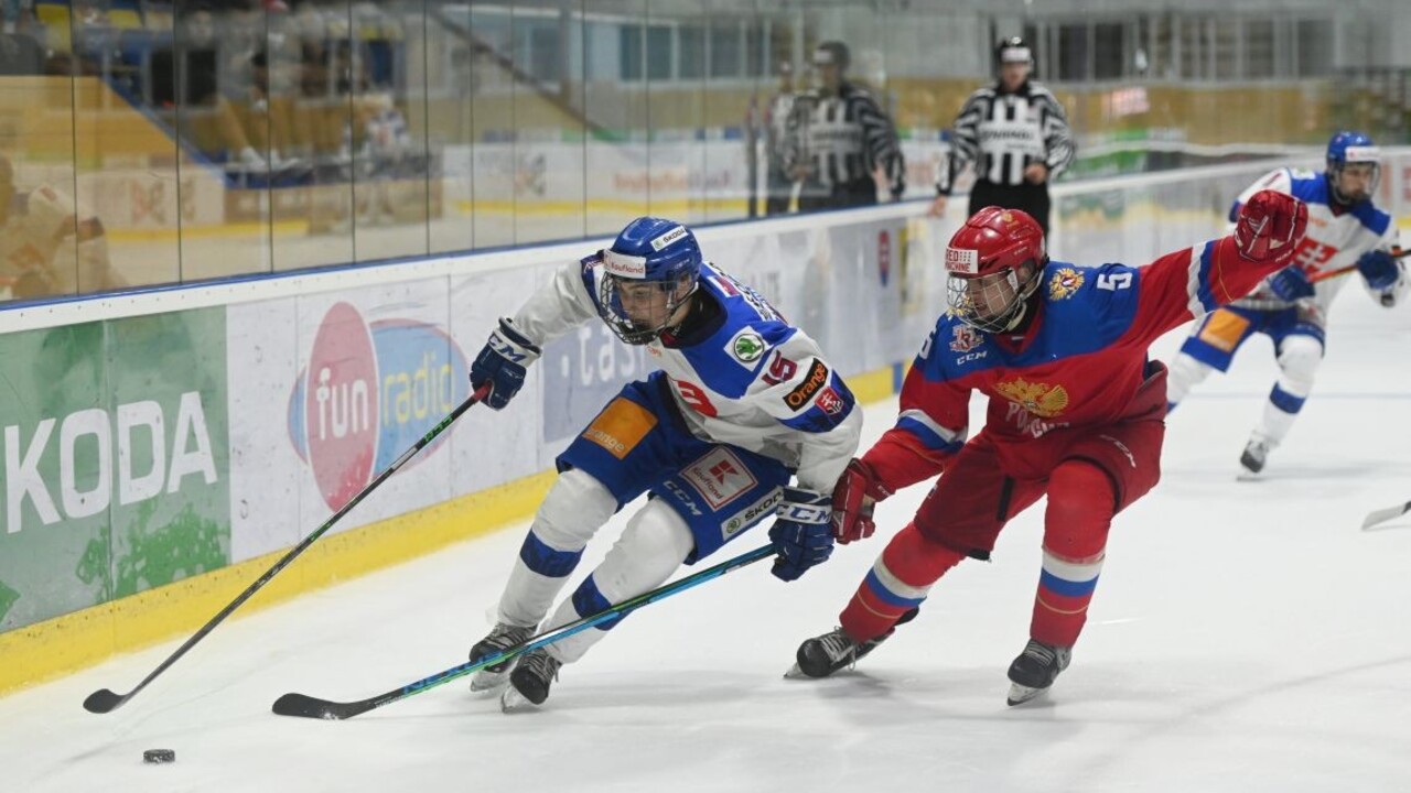 Slováci skončili na Hlinka Gretzky Cupe strieborní, vo finále podľahli Rusom