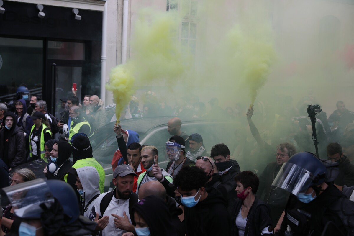 Protesty vo Francúzsku