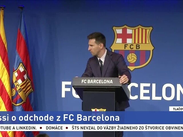 TB L. Messiho o odchode z FC Barcelona