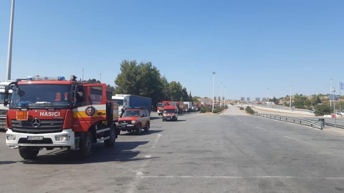 Slovensko vyslali do Grécka pomoc