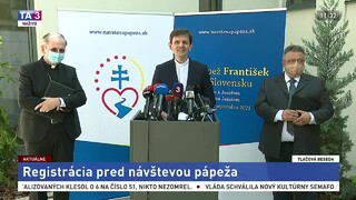 TB Konferencie biskupov Slovenska o registrácii pred návštevou pápeža
