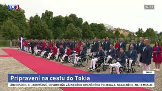 Slovenskí paralympionici odlietajú do Tokia