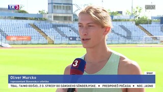Nádej slovenskej atletiky. Šprintér Oliver Murcko odchádza na prestížnu univerzitu do USA