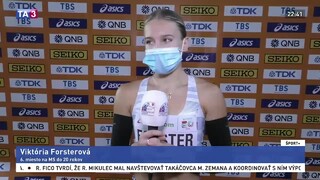 Slovenskú šprintérku delili od bronzu iba tri stotiny sekundy, vo finále skončila šiesta