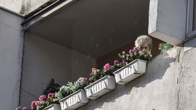 senior dôchodca domov dôchodcov ilu 1140px (TASR/Pavol Zachar)