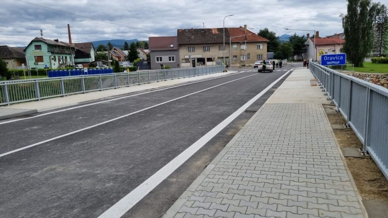 Nový most ponad rieku Oravica odovzdali do predčasného užívania