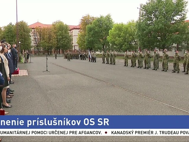 Ocenenie príslušníkov Ozbrojených síl SR