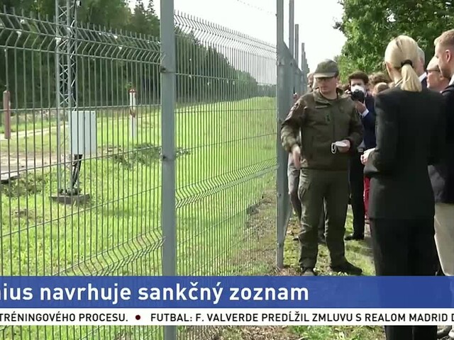 Litva chce sankcie pre tých, ktorí sú za nárastom migrácie z Bieloruska