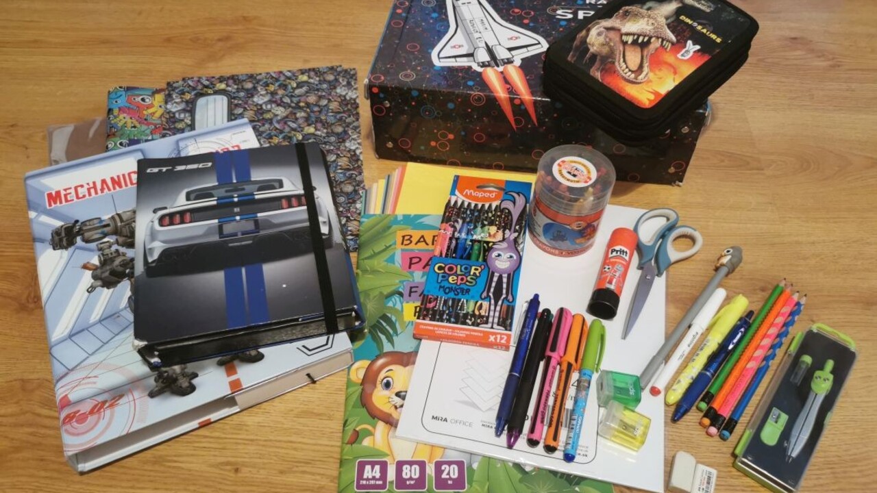 Nakupovanie pomôcok - rodičia