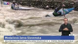Mladým Slovákom sa na šampionáte vo vodnom slalome darilo, získali osem medailí