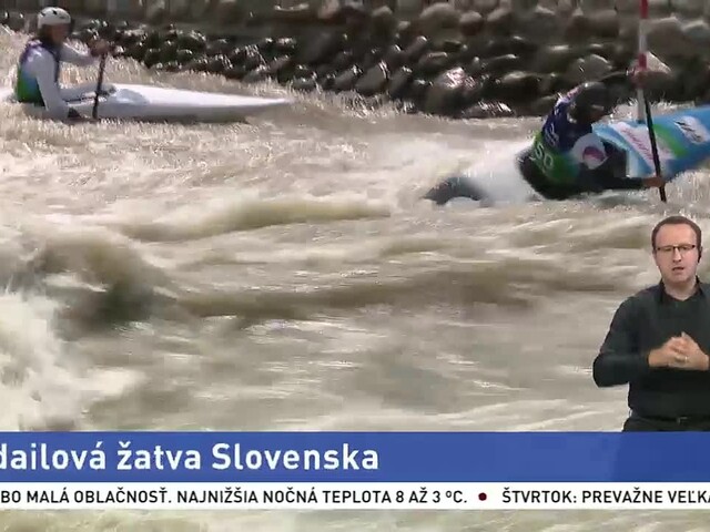 Mladým Slovákom sa na šampionáte vo vodnom slalome darilo, získali osem medailí