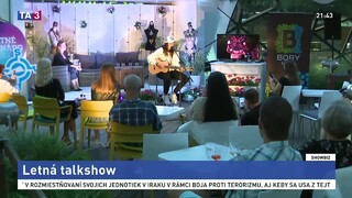Nezostalo iba pri slovách. Letná talkshow v nákupnom centre privítala zaujímavých hostí