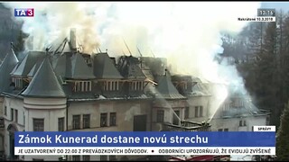 Práce na obnove zámku poškodeného požiarmi aj po dvoch rokoch napredujú
