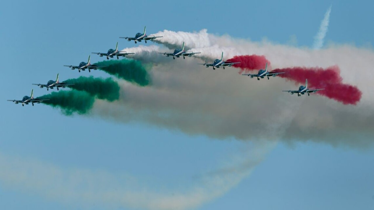 Nebo nad Bratislavou bude v piatok patriť Frecce Tricolori!