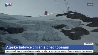 Alpské ľadovce chránia pred topením/Autobus brázdi ulice aj rieku