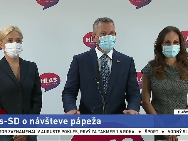 TB P. Pellegriniho o návšteve pápeža na Slovensku