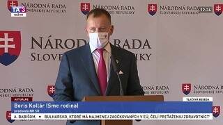 TB predsedu NR SR B. Kollára o situácii v strane Za ľudí