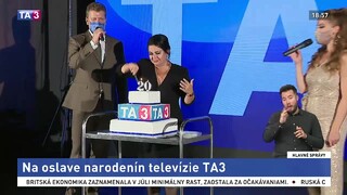 20 rokov spravodajstva. Televízia TA3 oslavuje výročie vstupu na mediálny trh