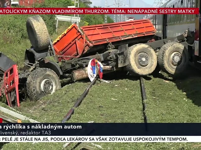 Polícia vyčíslila škodu po zrážke rýchlika s Tatrou. Dosahuje takmer 2,5 milióna eur