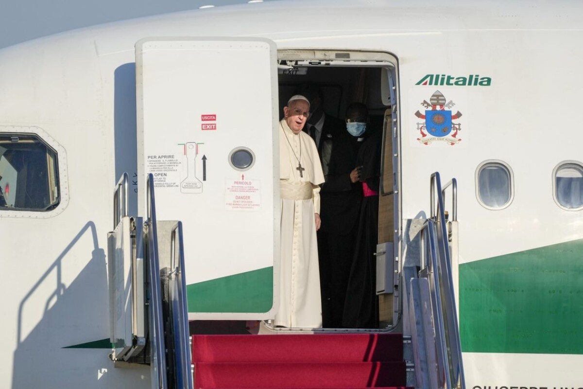 Pápež František v Budapešti