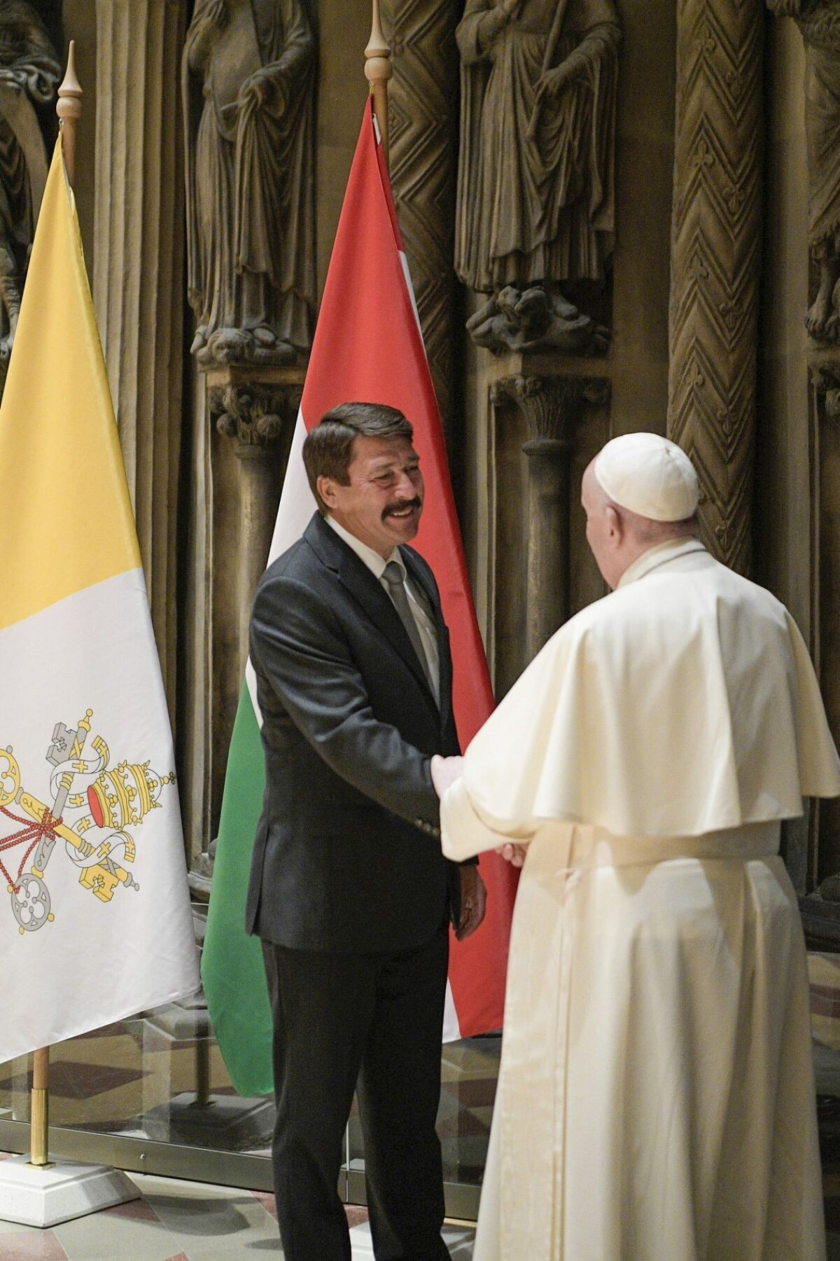 Pápež František v Budapešti