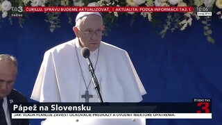 Príhovor pápeža Františka z Prezidentskej záhrady