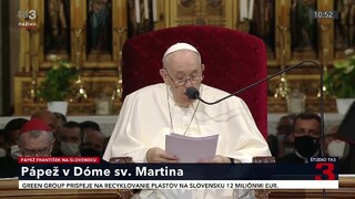 Príhovor pápeža Františka v Dóme svätého Martina