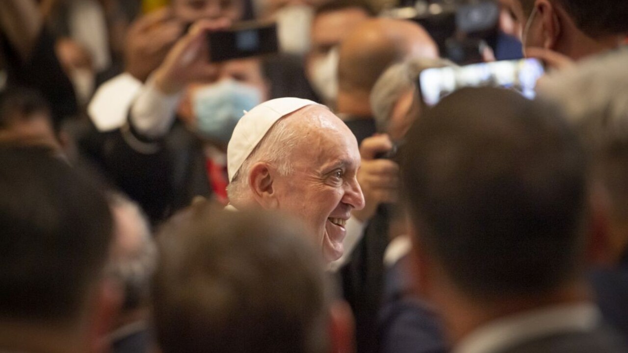 Objímam s láskou slovenský ľud. Svätý Otec zanechal v Prezidentskom paláci odkaz