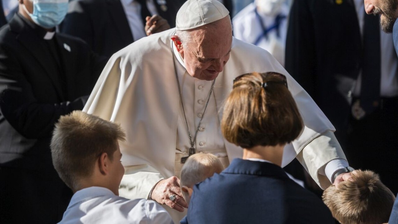 Pápež v centre Betlehem povzbudil chorých: Keď sme aj v skúške, Pán je vždy medzi nami