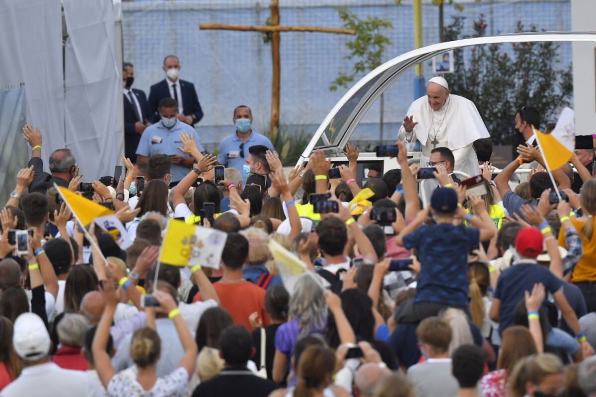 Pápež na návšteve v Košiciach