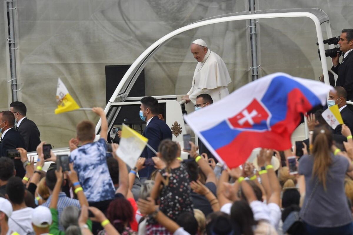 Pápež na návšteve v Košiciach