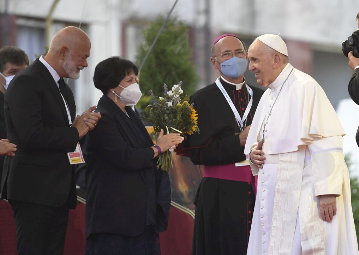 Pápež na návšteve v Košiciach