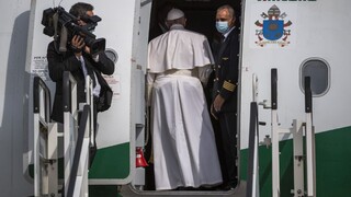Pápež sa po návšteve Slovenska vrátil do Ríma. Panne Márii sa poďakoval za ochranu počas cesty