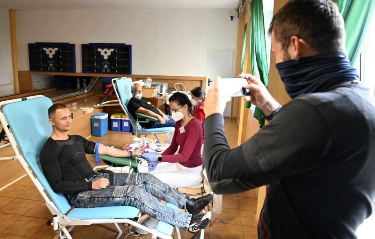 Na motozraze opäť darovali krv