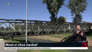 Prešovčania si chcú dočasný most nechať. Postavili ho pred príchodom pápeža