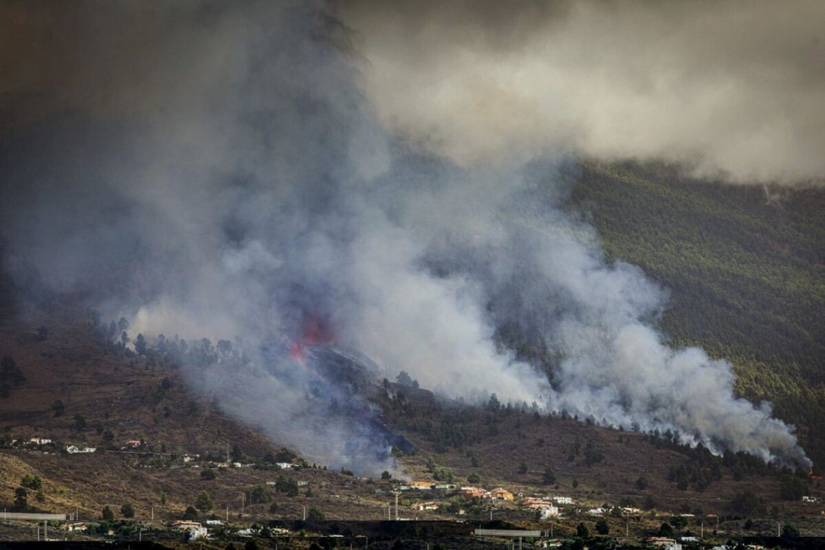 Erupcia sopky La Cumbre Vieja