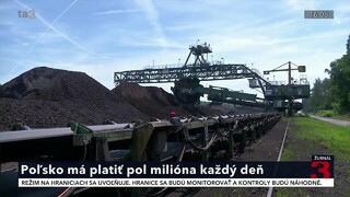 Poľsko má platiť pokutu pol milióna eur denne za nezastavenie ťažby uhlia v bani Turow