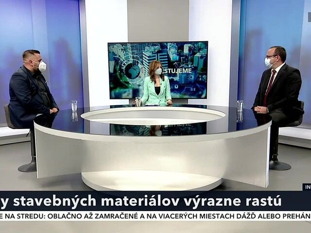 Ceny stavebných materiálov výrazne rastú