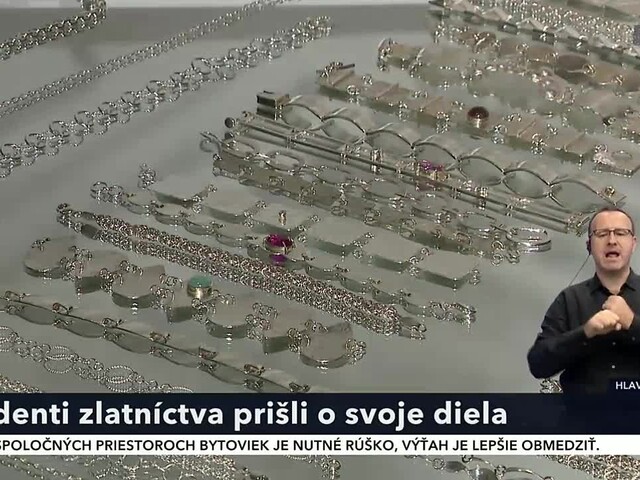 Práce zmizli priamo z výstavy. Študentom zlatníctva ukradli vyrobené šperky