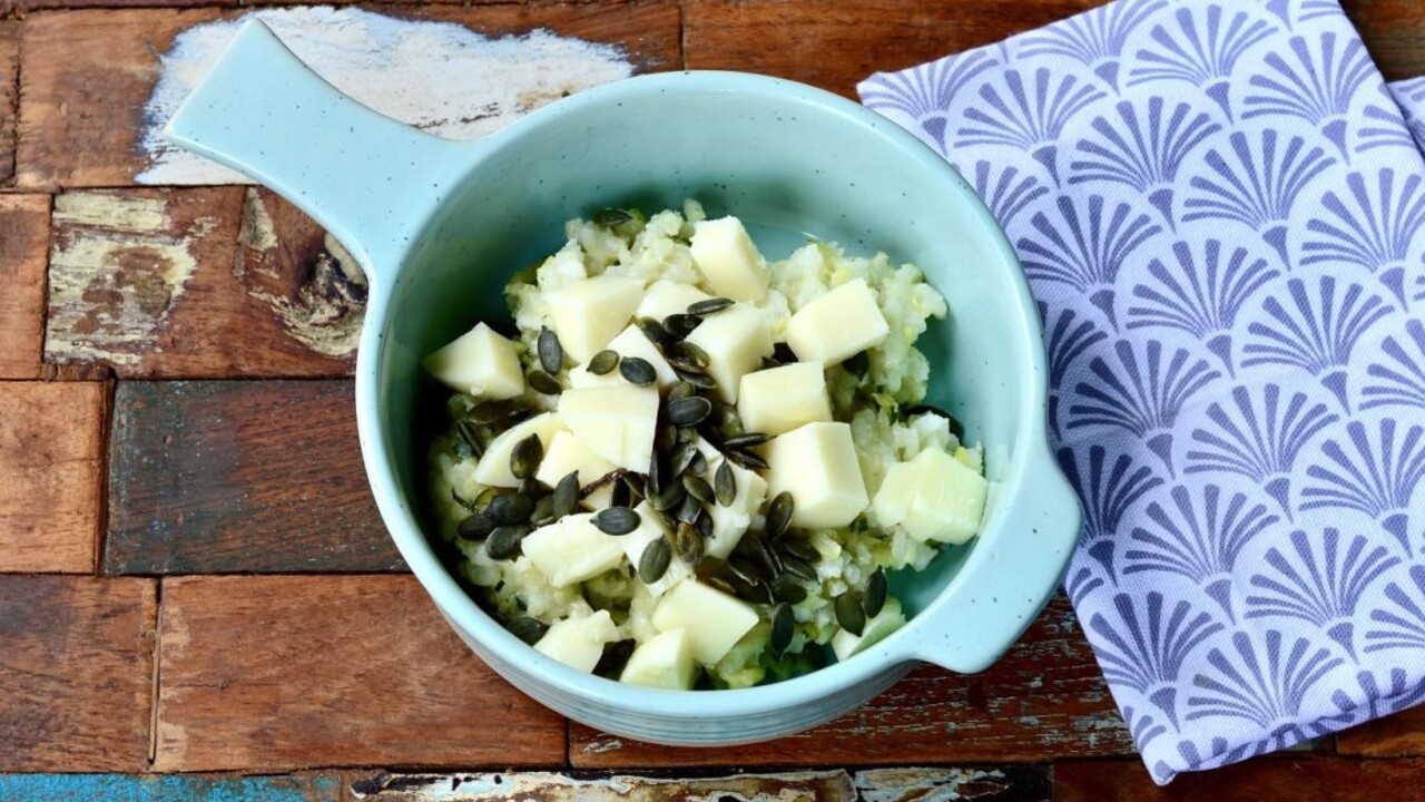 RECEPT Cuketové rizoto so syrom