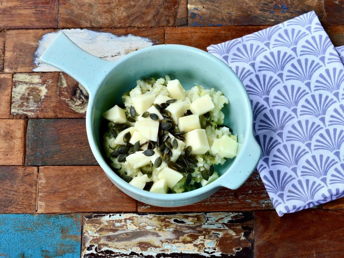 RECEPT Cuketové rizoto so syrom