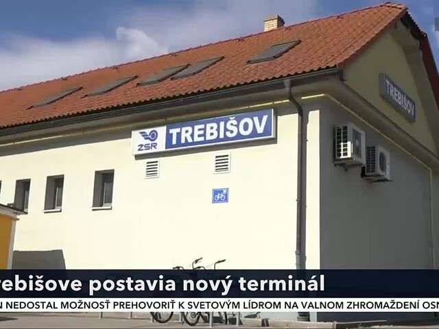 V Trebišove postavia nový terminál. Cestujúci sa dočkajú moderných staničných budov